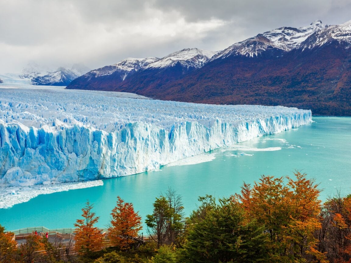 Glaciar Perito Moreno en Argentina
