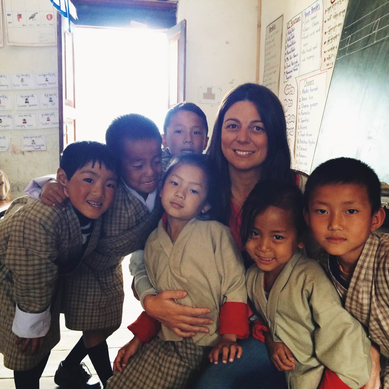 Noelia Espinosa en Myanmar en 2009, viaje de exploración con ANBU Viajes